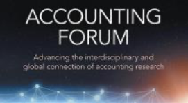 The Accounting Forum is a sponsor of the 32nd CSEAR International Congress